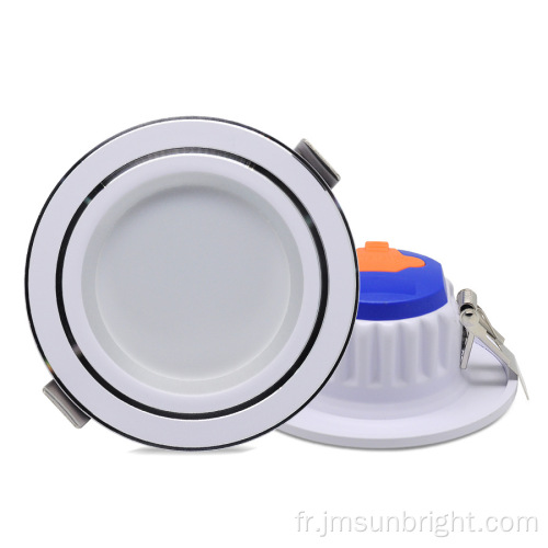 Downlight de plafond en encart à LED 5W